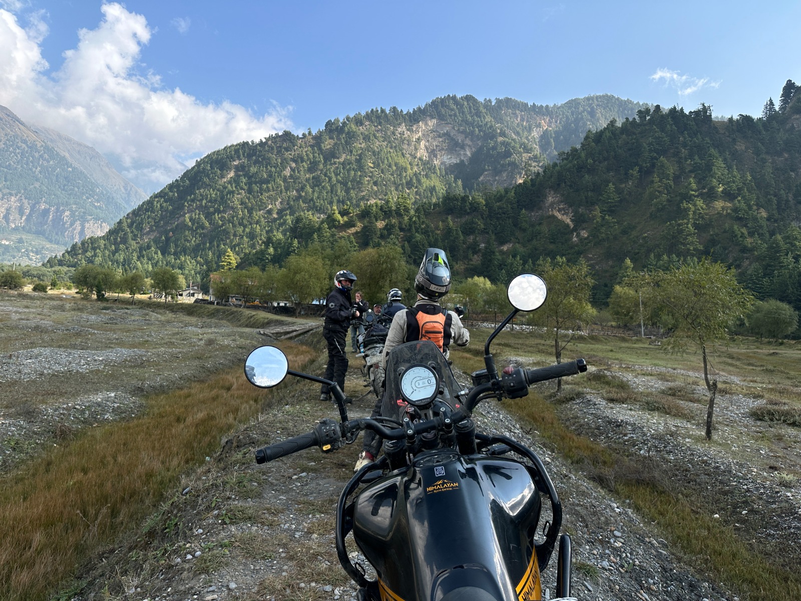 Upper Mustang riding route