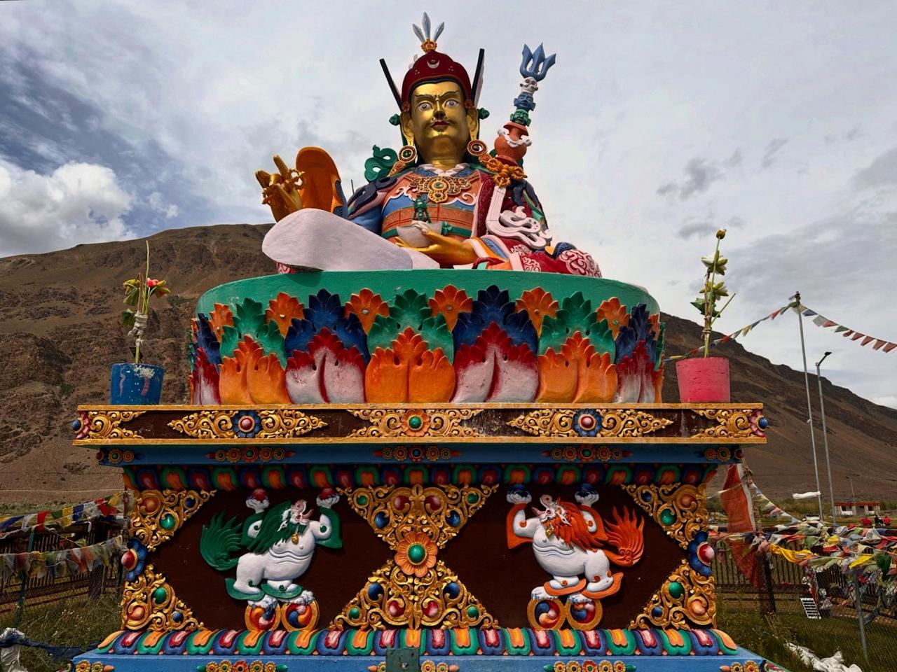 Zanskar monastery and Himalayan culture